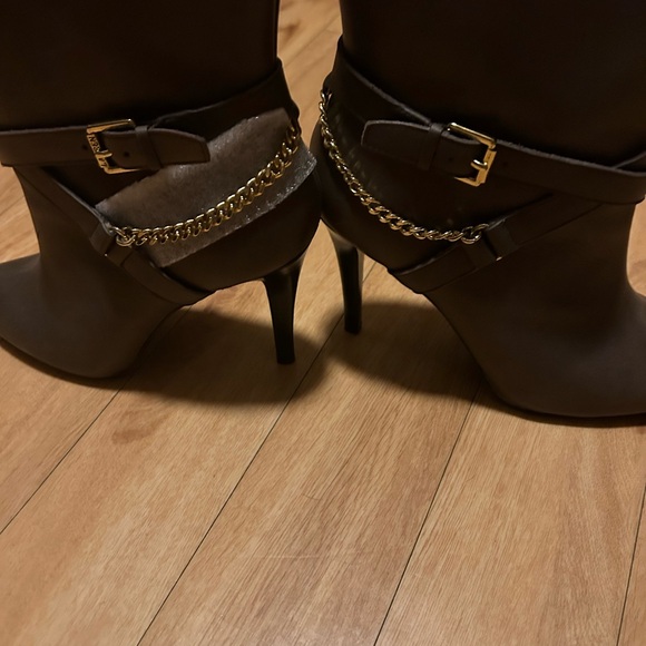 Ralph Lauren unique leather stiletto boots they are so different fabulous - Picture 11 of 15